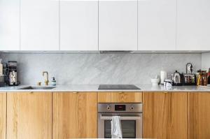 Ako vytvoriť dokonalú kuchyňu minimalistický škandinávsky štýl.