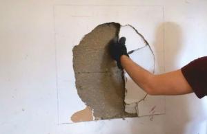 Ako utesniť dieru v stene sadrokartónu?