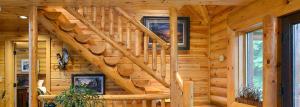 Ako vyrobiť rebrík v drevenom dome