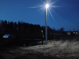 LED svetlá v obci a jej území