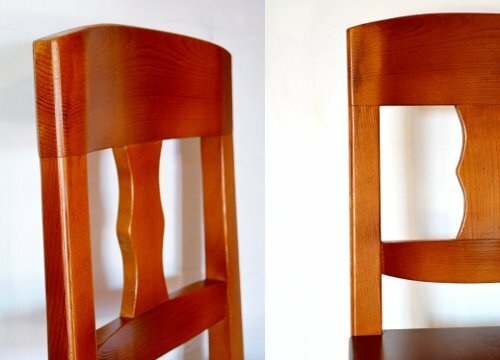 Stoličky. Materiál borovica.