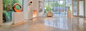 Leštená betónová podlaha - krásu, praktickosť, trvanlivosť