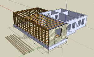 Ako som postavil dom. Project.