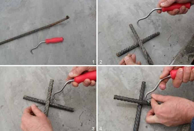 Spôsob pletenie jednoduchý háčkovanie pletenie kovania