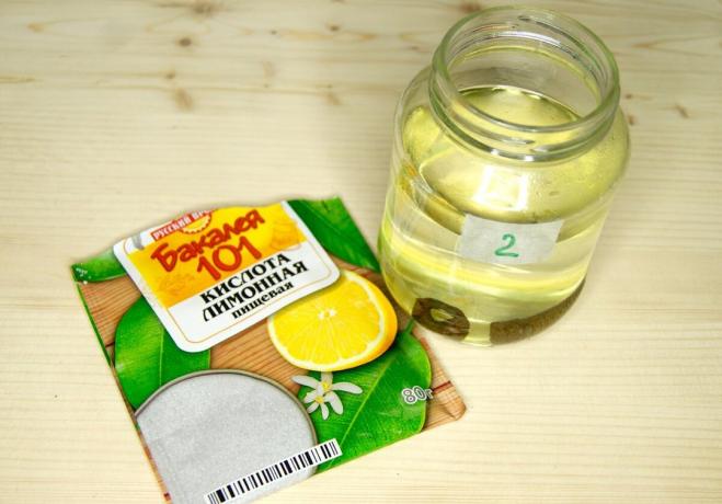 Jedlo kyselina citrónová