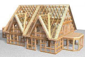 Vlastnosti a výhody drevených domov na kľúč