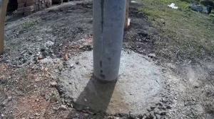 Stĺpik z plastového potrubia po mnoho rokov